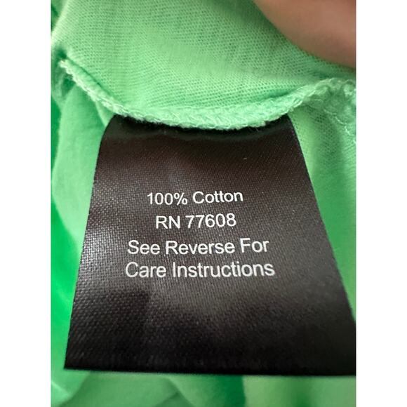 J. Peterman | Cotton Light Green Tank | Size Large - Picture 5 of 8